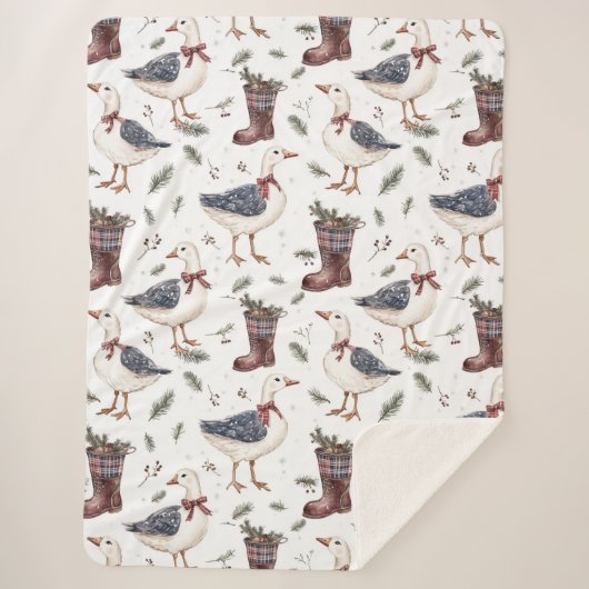 Land-Stiefel Gans Sherpadecke (Vorderseite)