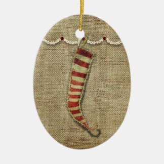 Land Stocking-Schmuck Keramikornament