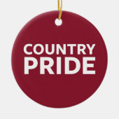 Land-Stolz Keramikornament (Vorne)