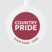 Land-Stolz Ornament (Vorderseite)