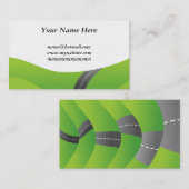 Land-Straße Visitenkarte (Vorne/Hinten)