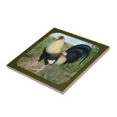 Land-Straßen-Kampfhahn Fliese (Seite)