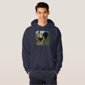 Land-Straßen-Kampfhahn Hoodie (Vorne ganz)