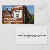 Land-Straßen-Tankstelle Visitenkarte (Vorne/Hinten)