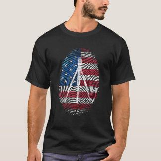 Land Surveving Flag Print Funny Surveyor Geschenke T-Shirt