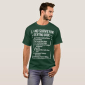 Land Surveyor Sims Funny Surveyor Geschenke T-Shirt (Vorne ganz)