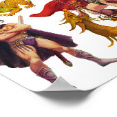 Land Ta, Stefan Vollbilddrucken Poster (Ecke)