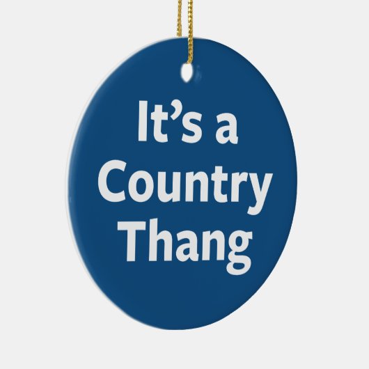 Land Thang Keramik Ornament (Rechts)