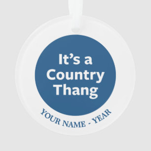 Land Thang Ornament