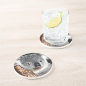 Land-Tier Koala-Bärn-Australiens Outback niedlich Sandstein Untersetzer (Seite)