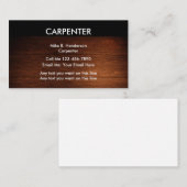 Land-Tischler-Visitenkarten Visitenkarte (Vorne/Hinten)