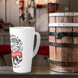 Land Twang Red/Black ID464 Milchtasse