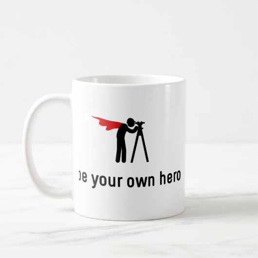 Land-überblickenheld Kaffeetasse (Links)