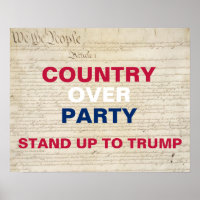 Land um Party steht Trump-Protest entgegen