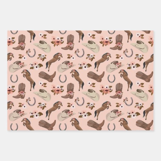 Land und Flora Geschenkpapier Set (Vorderseite 3)