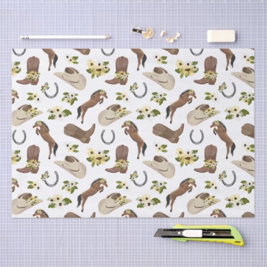 Land und Flora Seidenpapier (Handwerk)