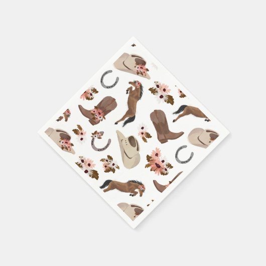 Land und Floral Neapel Serviette (Ecke)