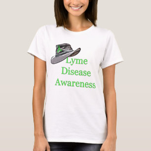 Land und Western Rustikale Lyme-Krankheit Bewussts T-Shirt