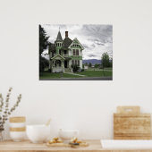 Land Viktorianisch - Hamilton Montana Poster (Küche)