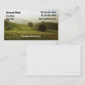 Land-Visitenkarte Visitenkarte (Vorne/Hinten)