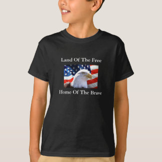 Land vom freien T-Shirt