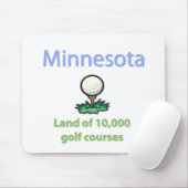 Land von 10.000 Golfplätzen Mousepad (Mit Mouse)