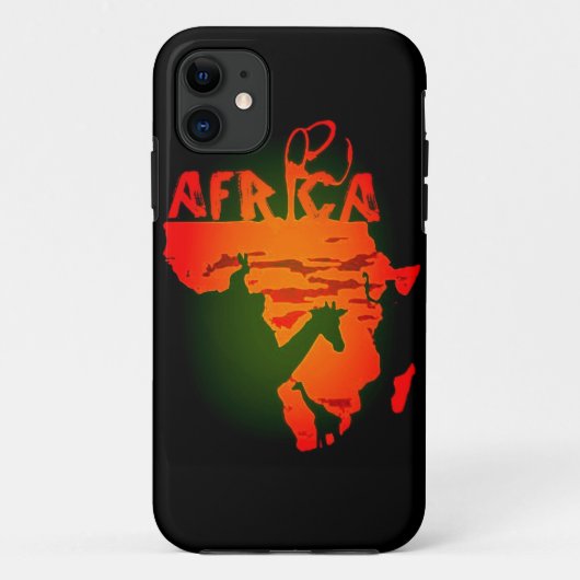LAND VON AFRIKA Case-Mate iPhone HÜLLE (Rückseite)