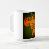 LAND VON AFRIKA KAFFEETASSE (Vorderseite Links)