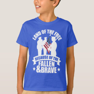 Land von freiem wegen gefallen u. Brave T-Shirt