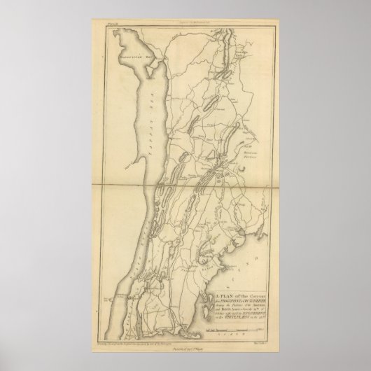 Land von Frog's Point bis Croton River Poster (Vorne)