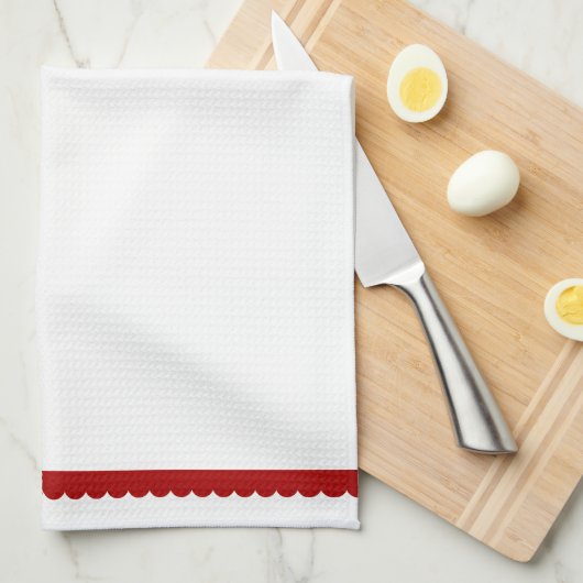 Land-Weckglas-Weihnachtstuch Küchentuch (Viertel Falte)