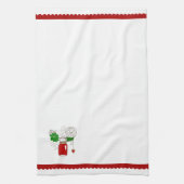 Land-Weckglas-Weihnachtstuch Küchentuch (Vertikal)