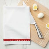 Land-Weckglas-Weihnachtstuch Küchentuch (Viertel Falte)