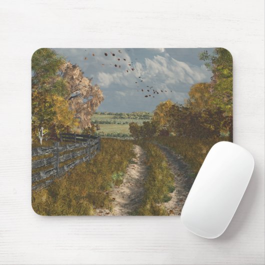 Land-Weg im Fall Mousepad (Mit Mouse)