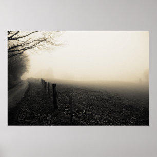 Land-Weg-Plakat Poster