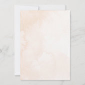 Land Weihnachten Western Einladung (Rückseite)