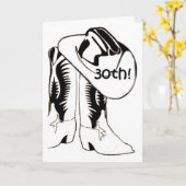 LAND WESTERN 30. GEBURTSTAG WÜNSCHEN KARTE (Gelbe Blume)