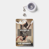 Land-Western Ausweis (Front with Retractable)