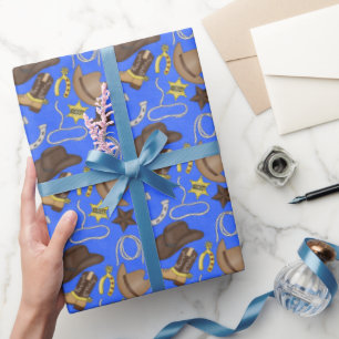 Land Western-Muster-Verpackungspapier Geschenkpapier
