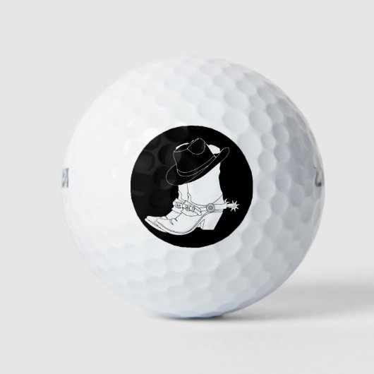 ***LAND WESTERN ODER COWBOY*** GOLFBALL (Vorderseite)