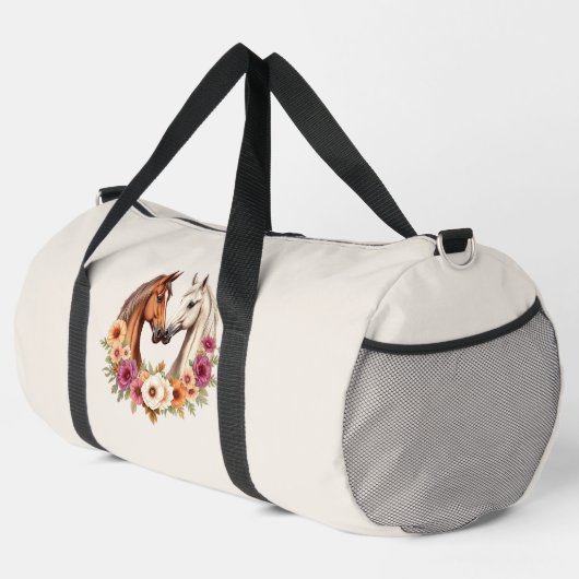 Land Western Pferde Duffle Bag (Rechte Ecke)