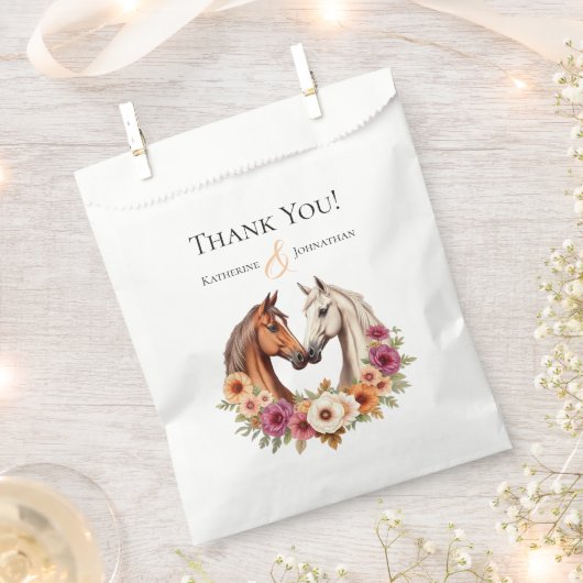 Land Western Pferde Geschenktütchen (Ausgeschnitten)