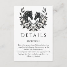 Land Western - Pferde und Blume