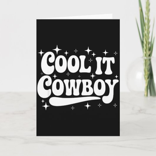 Land Western Sarkastischer Zitat Spruch Geschenk S Karte (Vorderseite)