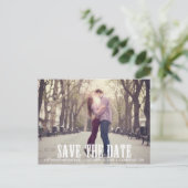 Land Western Save the Date Postkarte (Stehend Vorderseite)