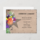 Land Western Stacheldraht Save the Date (Vorne/Hinten)