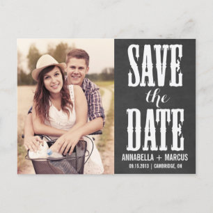 Land Western Tafel Save-the-Date-Postkarte Ankündigungspostkarte