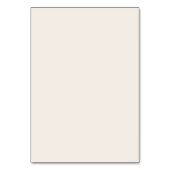 Land Western Tischnummer (Rückseite)