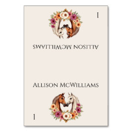 Land Western Tischnummer