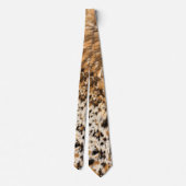 Land-Westernchic-Strudel-Tierpelz-Drucke Krawatte (Rückseite)